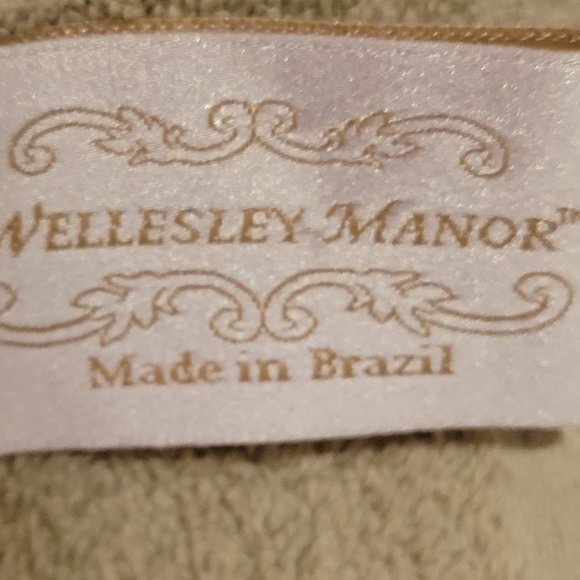 4pc Mint Green Wellesley Manor Bath Hand Towels. - Picture 6 of 7